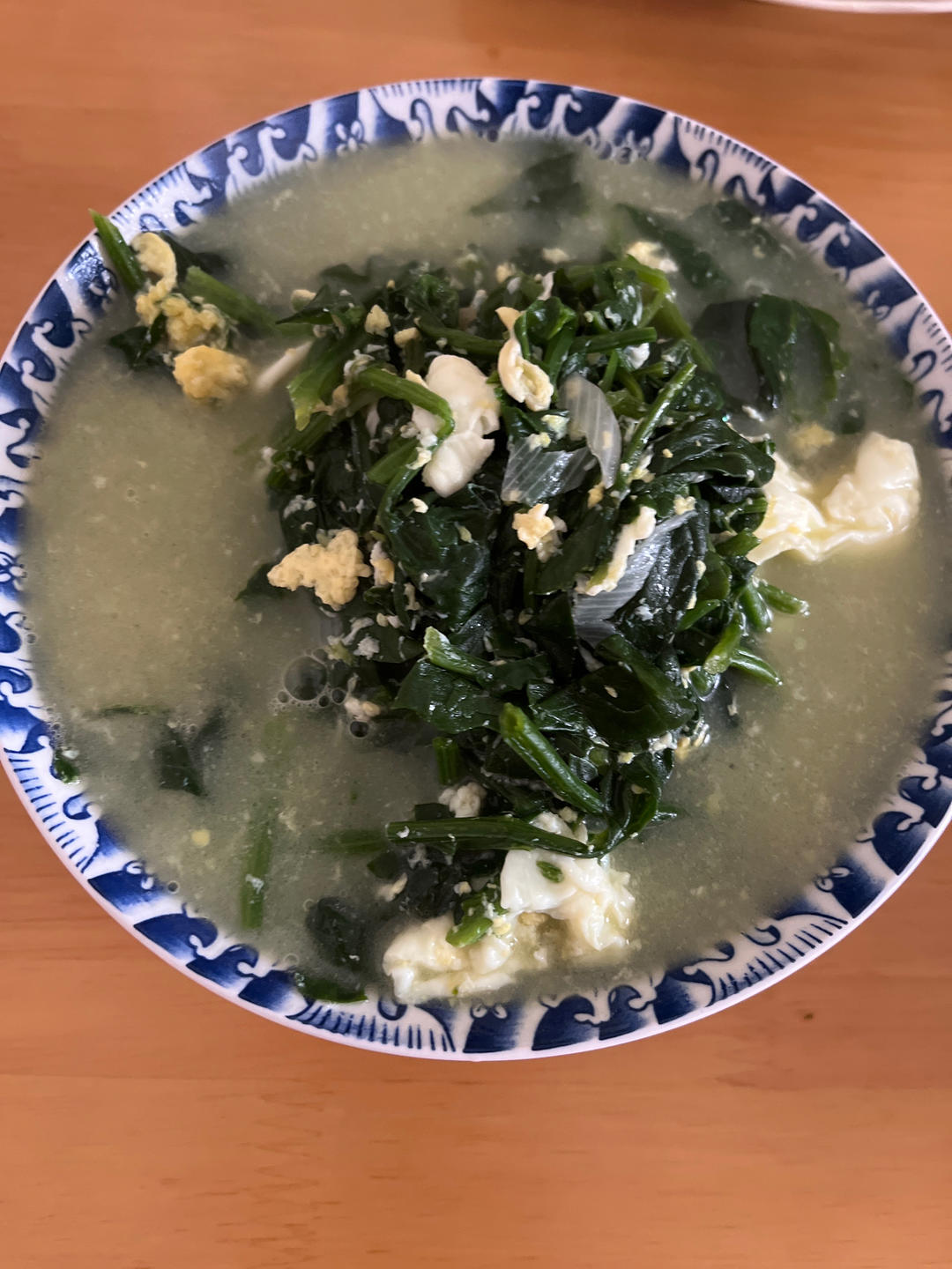 菠菜鸡蛋汤