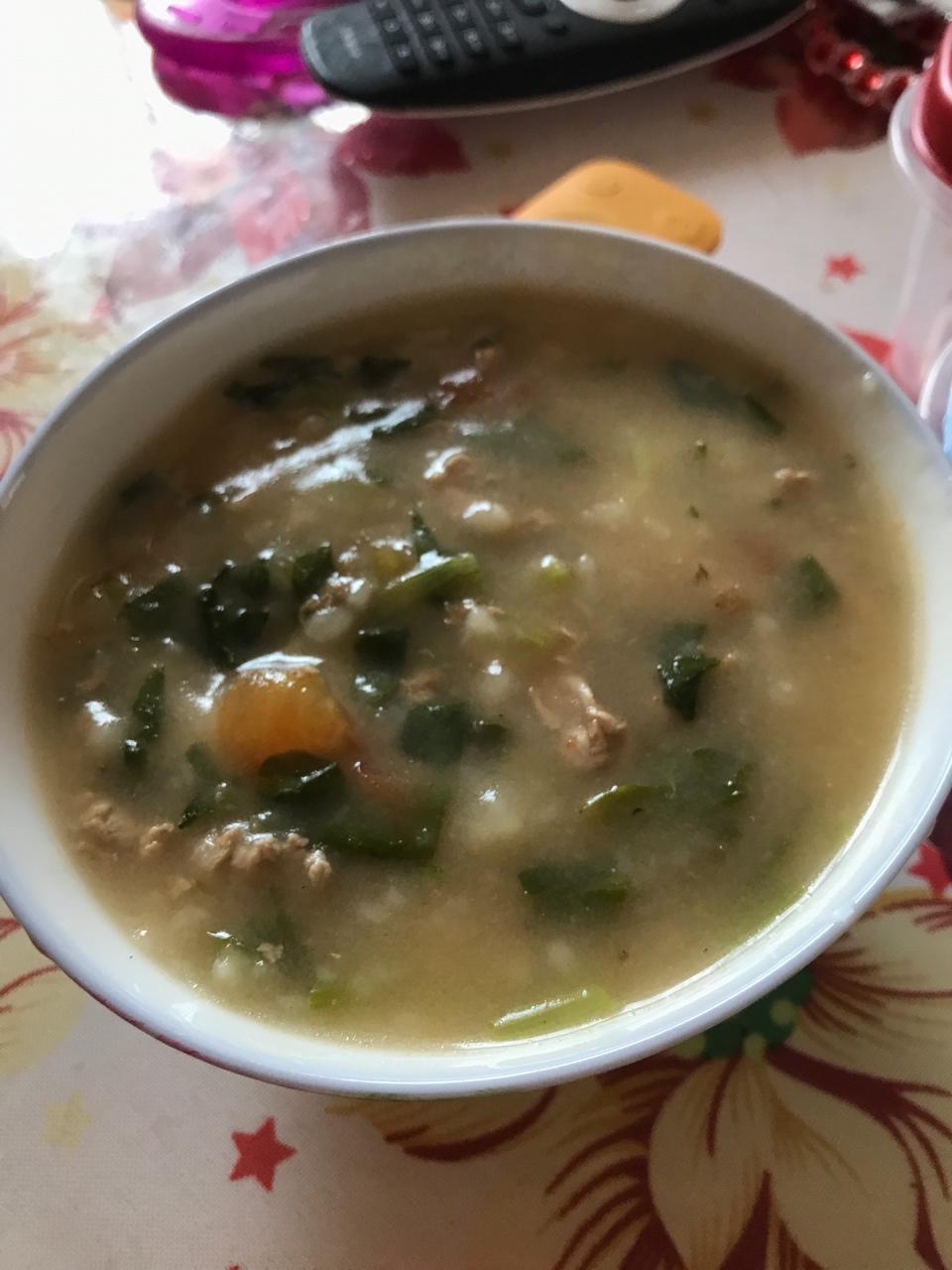 宝宝餐。小小疙瘩汤