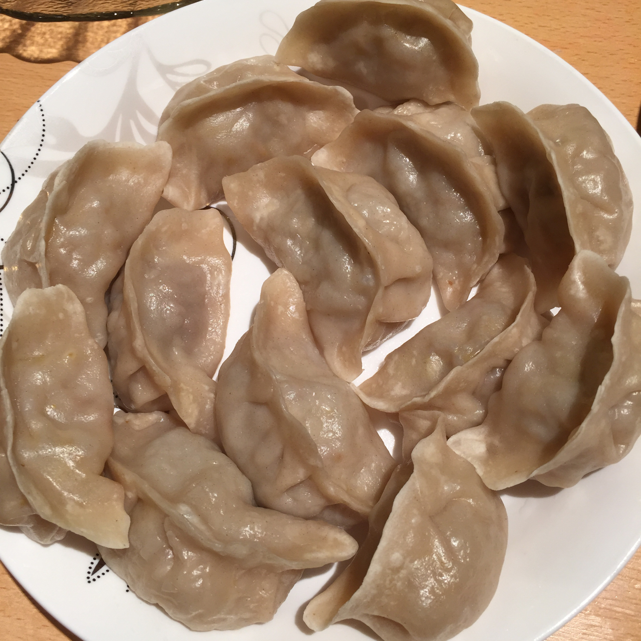 牛肉胡萝卜馅儿饺子