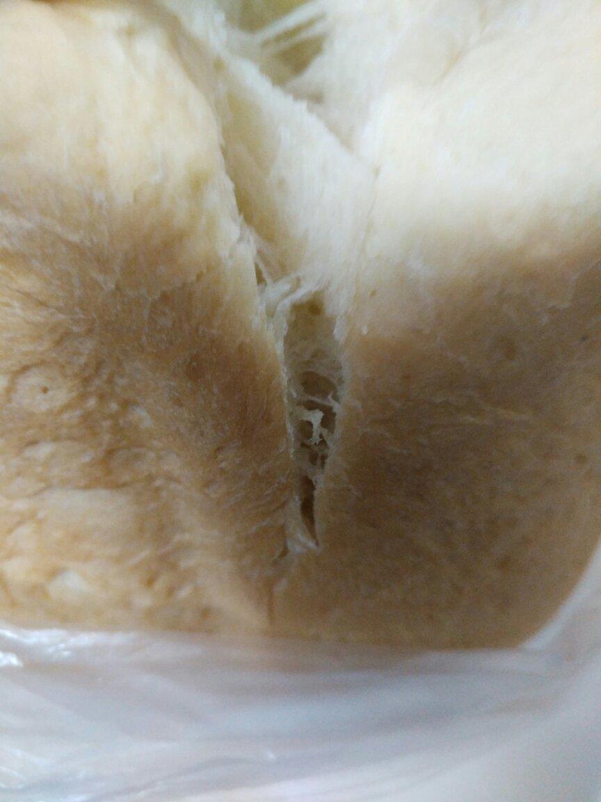 美的面包机版牛奶甜面包