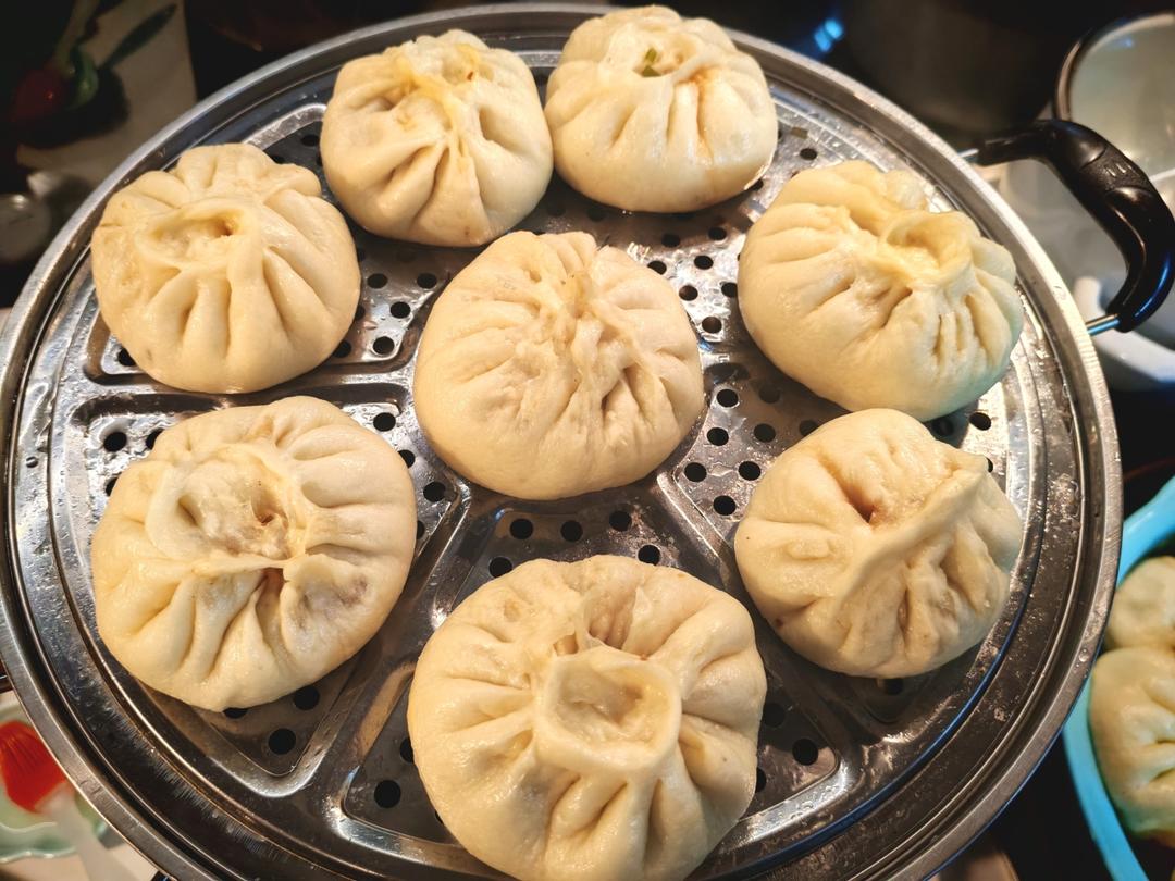 好吃多汁的肉包子肉馒头【步骤超详细】