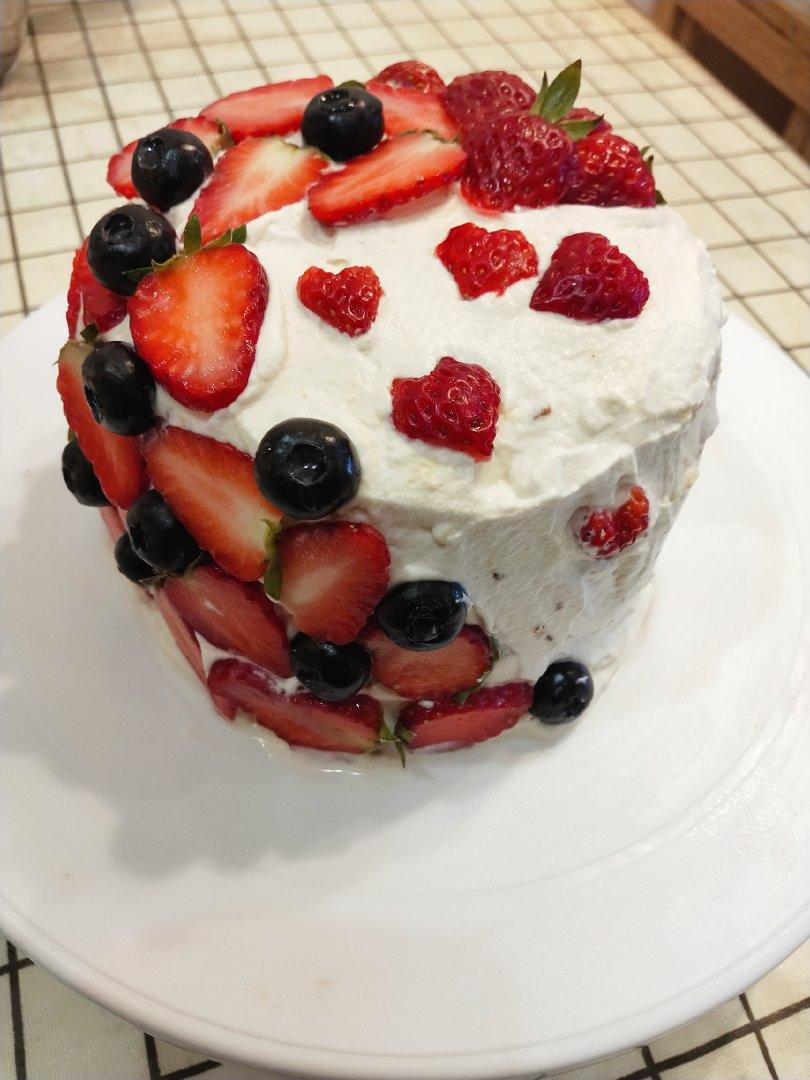 超级简单美腻的生日蛋糕，情人节蛋糕。解决各种抹面困难！