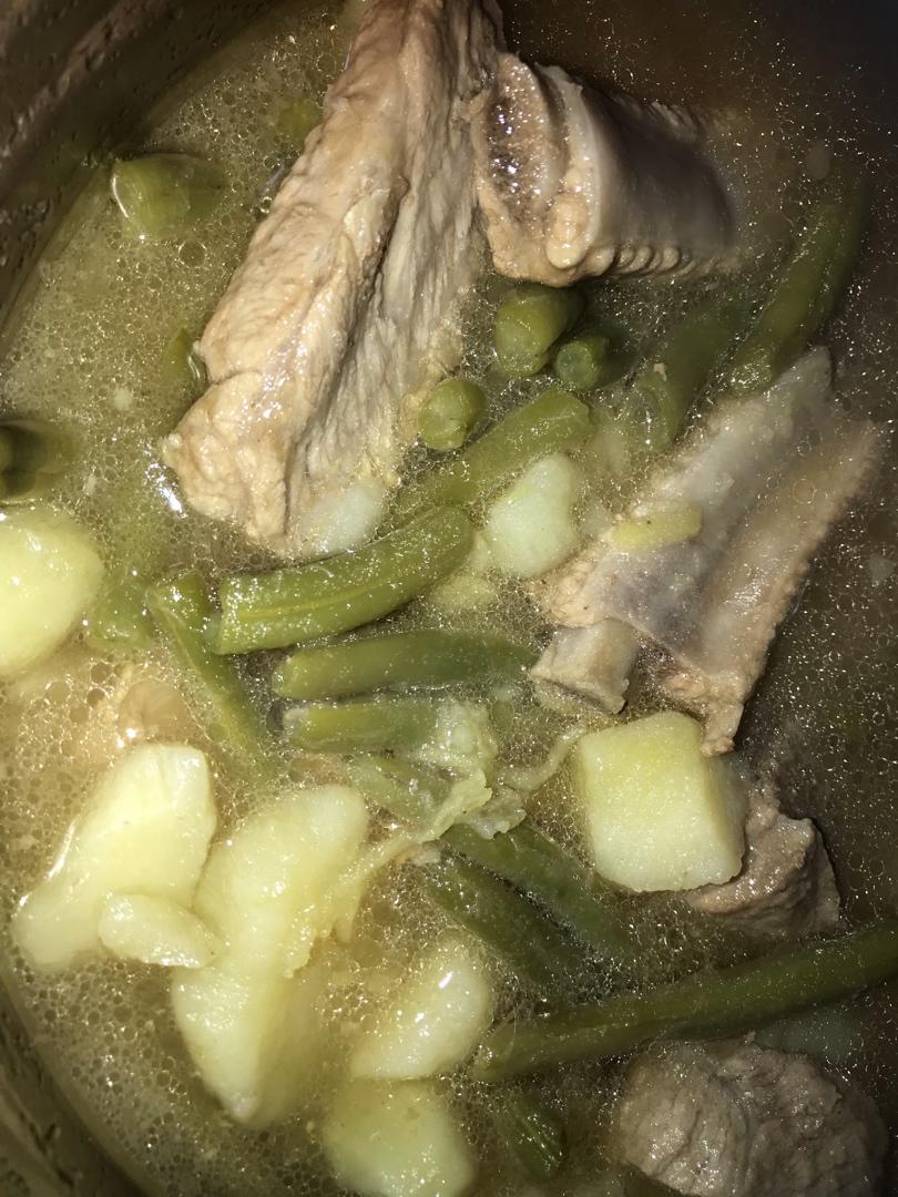 排骨炖豆角