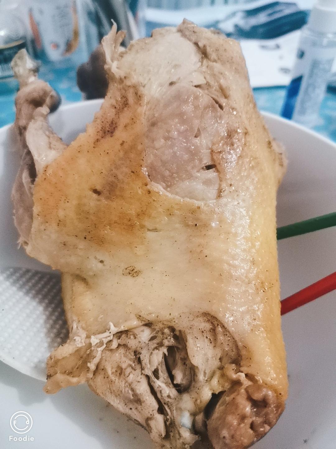 电饭煲版盐焗鸡
