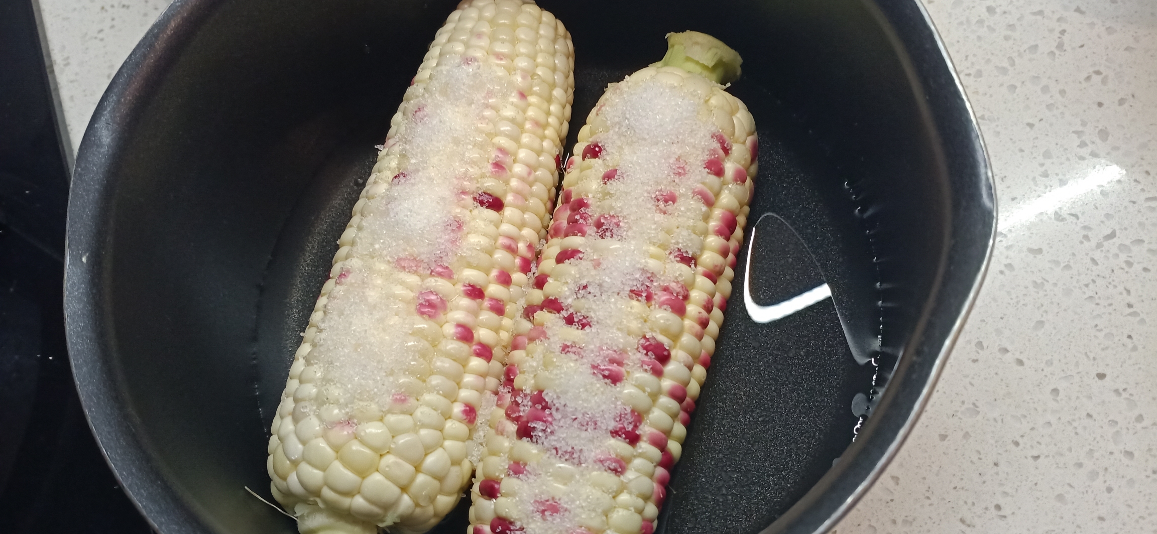 家常快速煮玉米