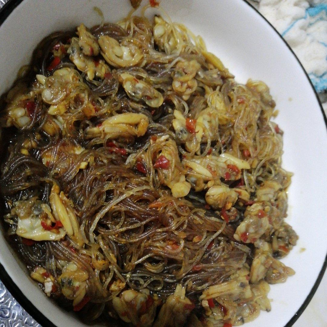 蒜蓉粉丝花甲肉❤低脂快手菜，好吃到捞渣渣