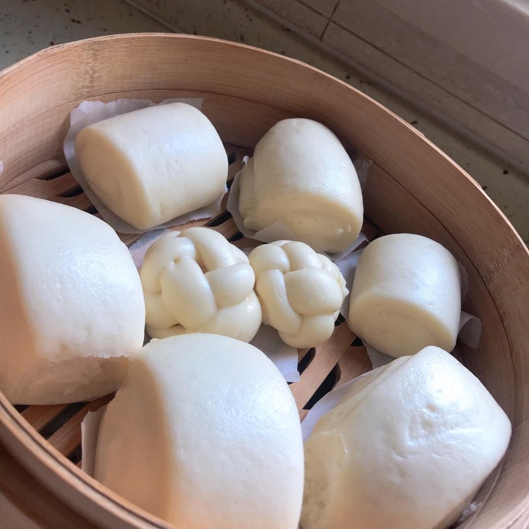 绵软牛奶馒头