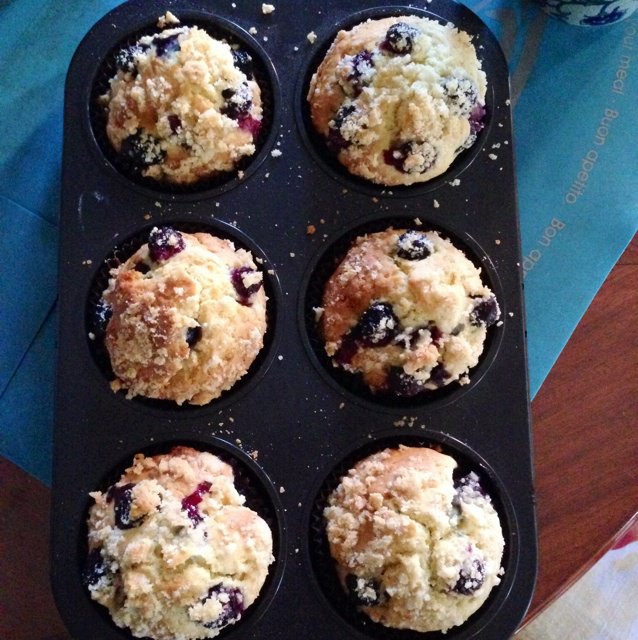 PH大师的金宝顶蓝莓马芬