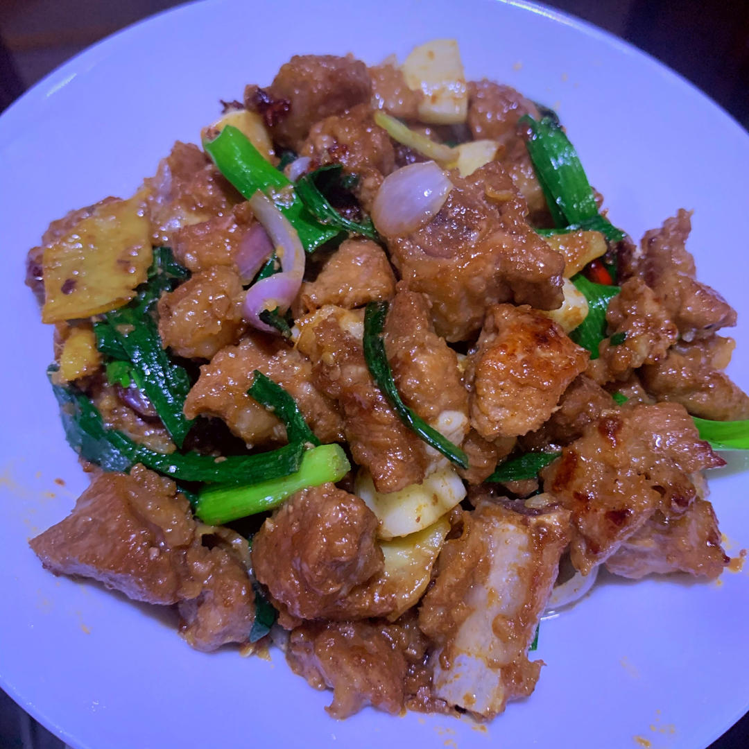 煎焗排骨