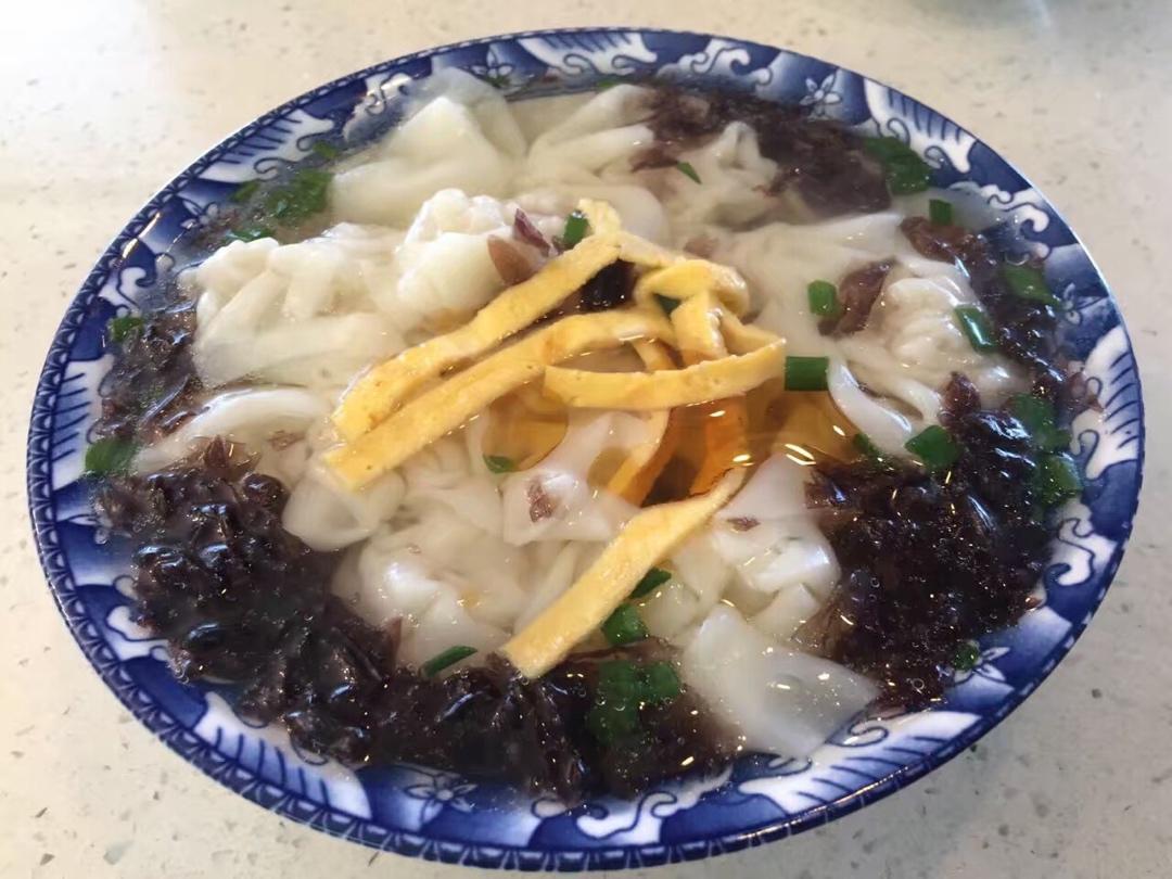 吃馄饨也要好汤之————紫菜蛋皮汤