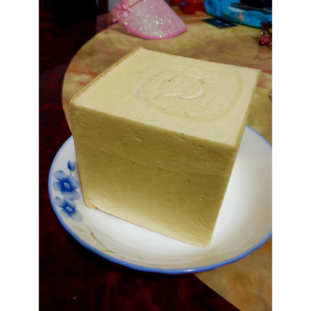 汤种抹茶大理石纹吐司（水立方模）