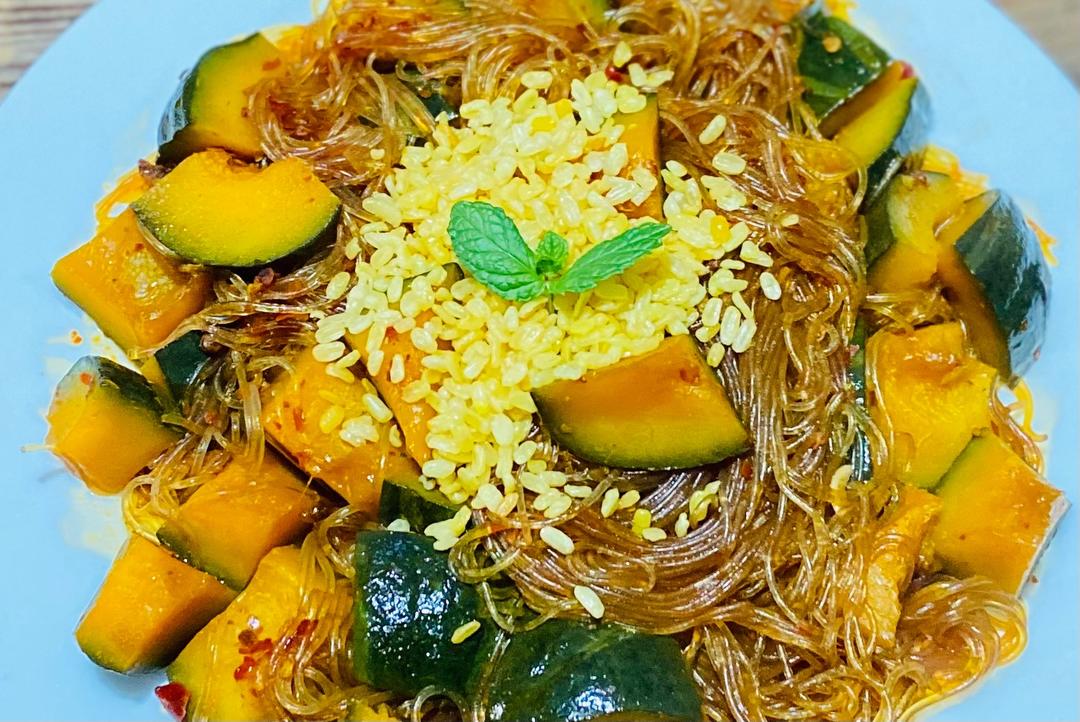 南瓜粉丝煲的做法