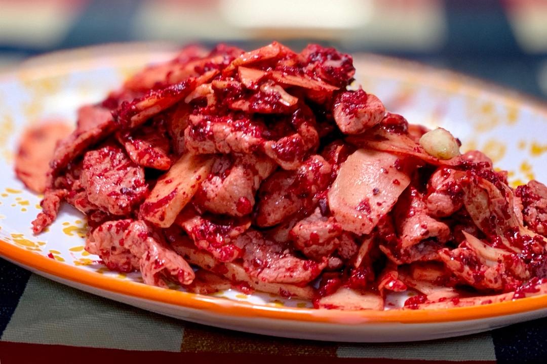 红糟冬笋肉片