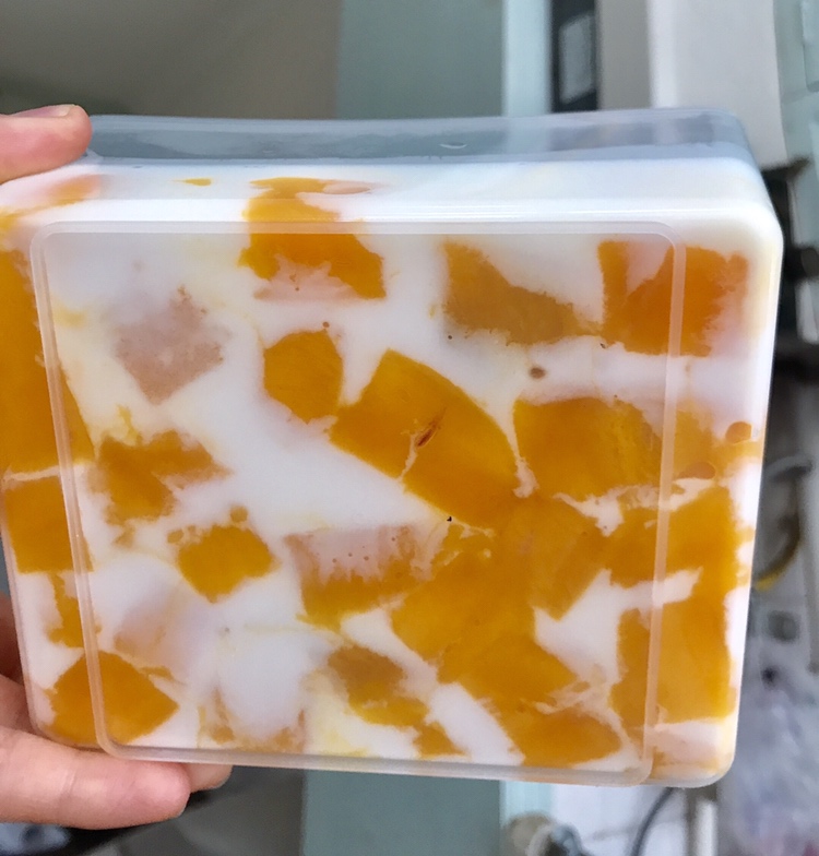 酸奶芒果冻