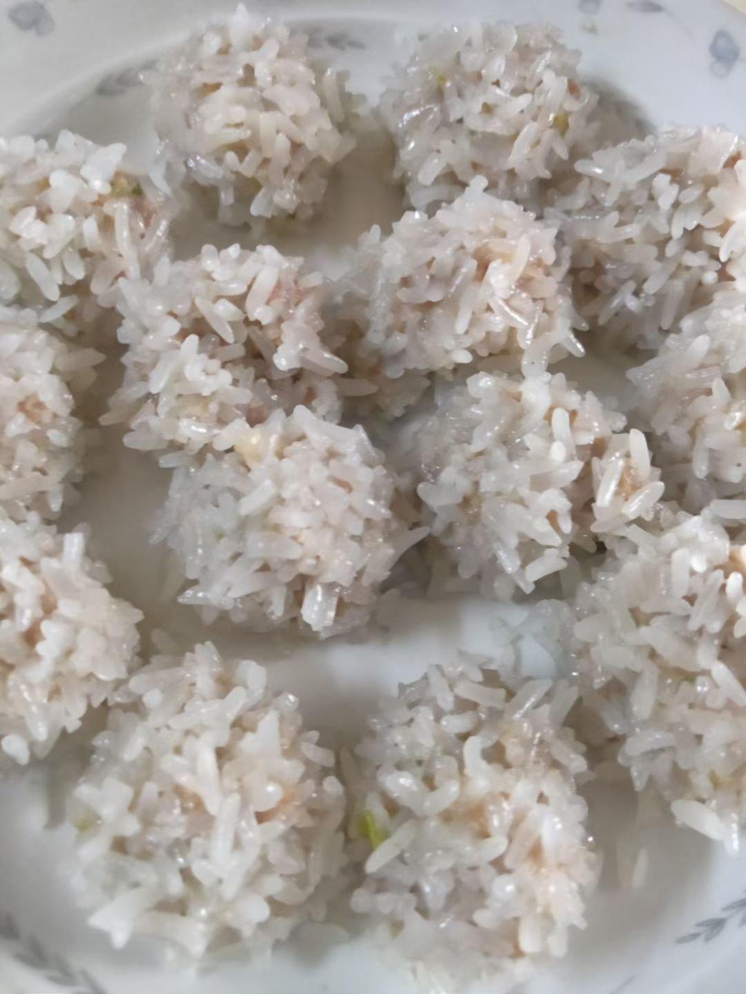 老人 小孩都爱吃的珍珠丸子