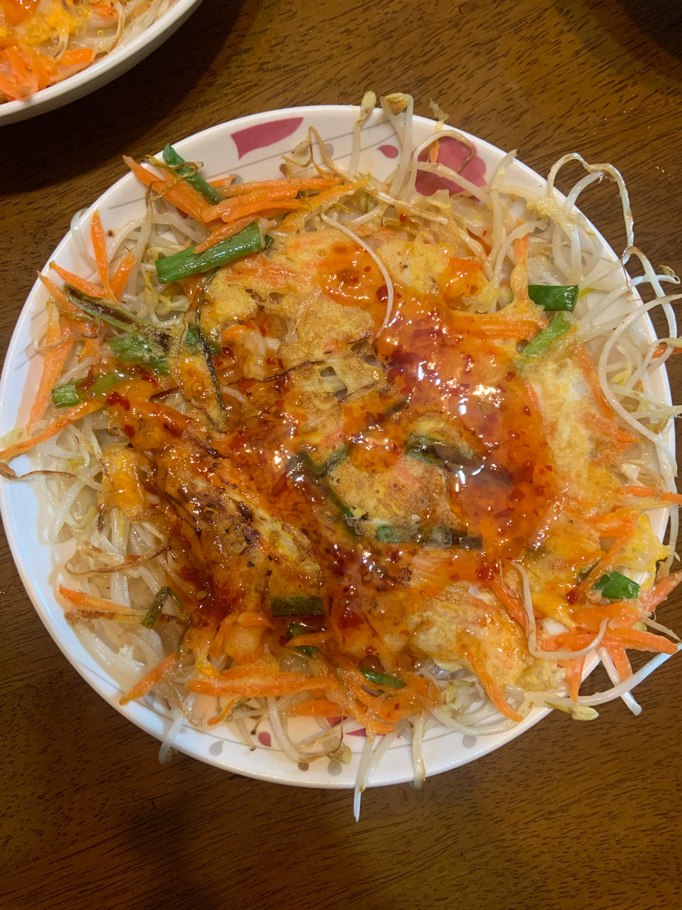 豆芽煎饼