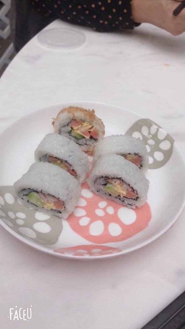 黄金肉松寿司