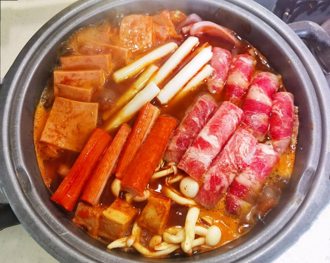 家庭版部队锅