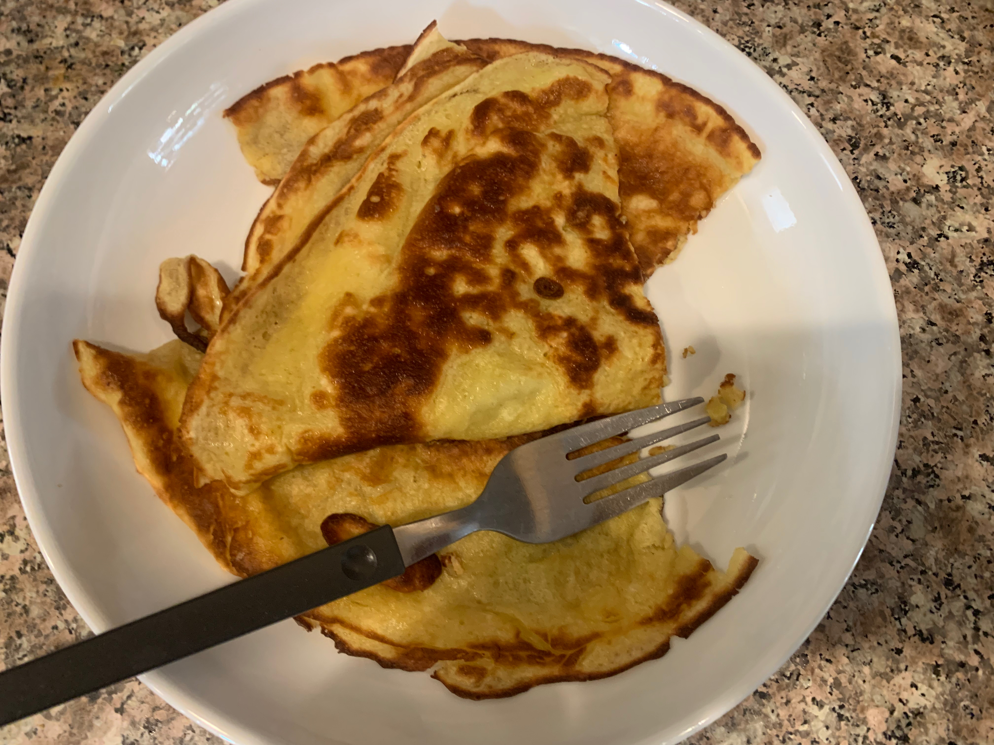 快閃早餐： 港式煎甜薄𦉘 ( Hong Kong style pancake) 5 分鐘開吃！
