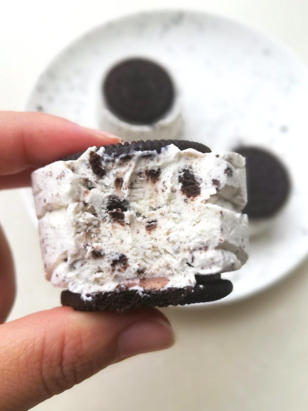 香甜丝滑❗️超简单奥利奥三明治冰淇淋🍦