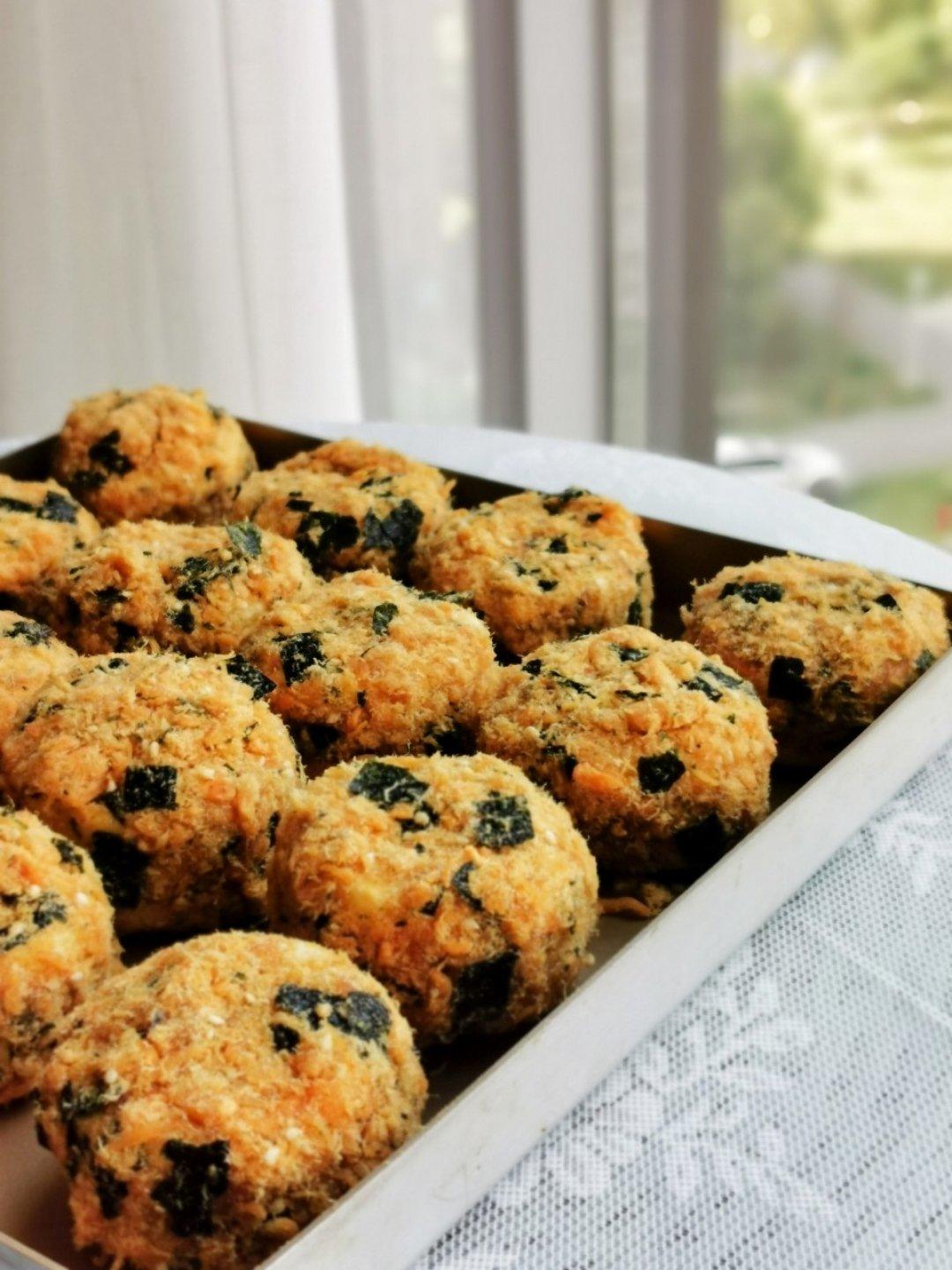 海苔蔬菜小肉饼