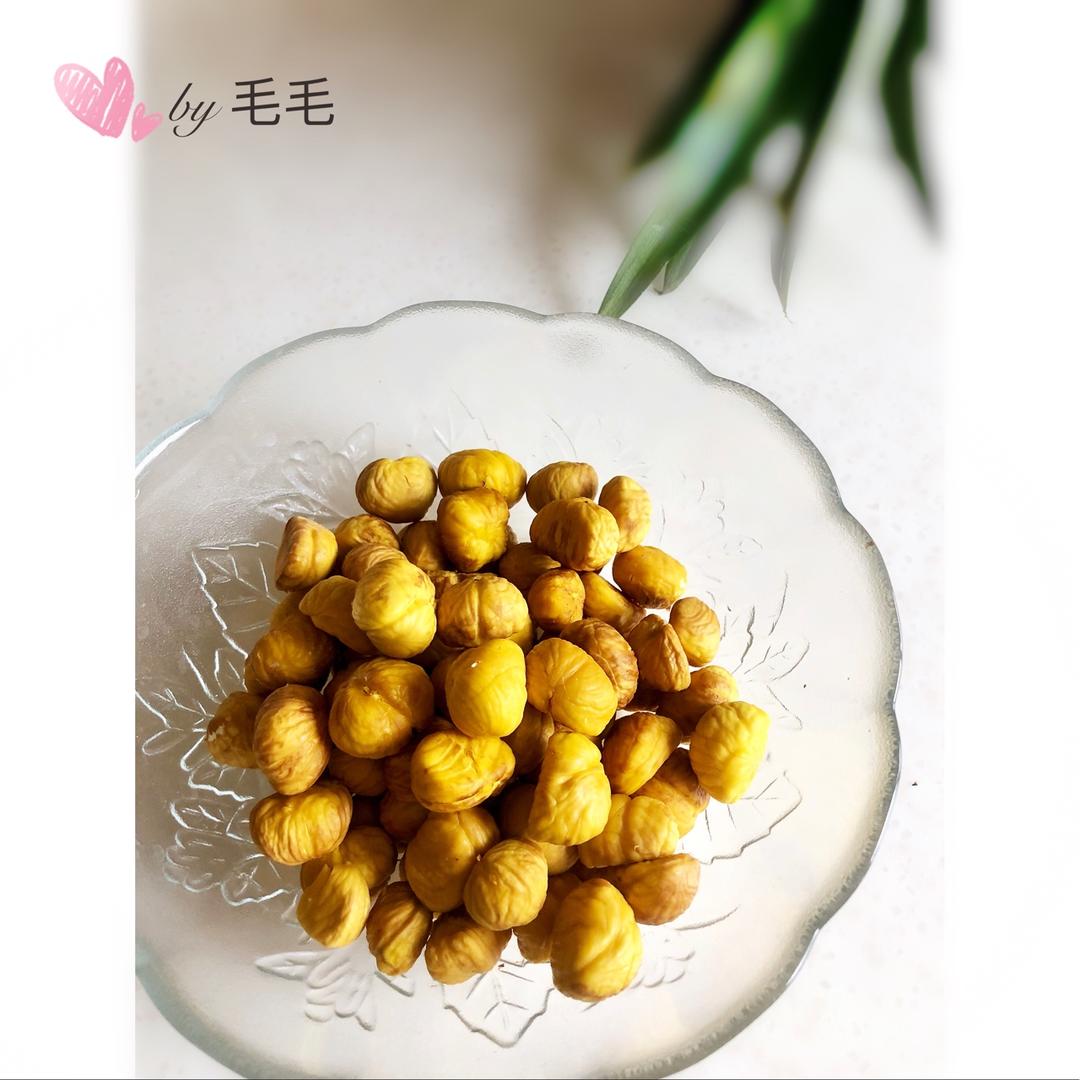 巧剥板栗皮的方法