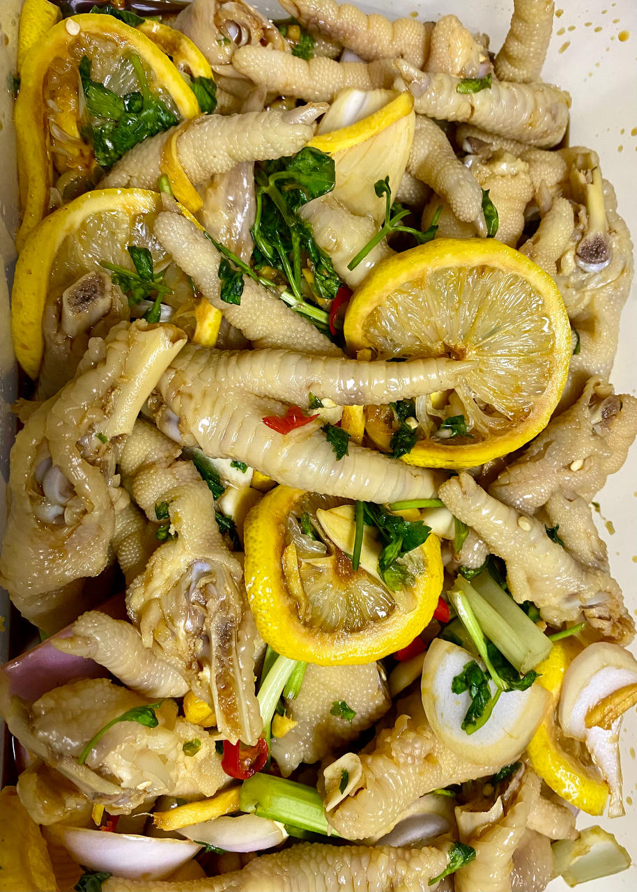 柠檬酸辣泡鸡爪网红泡鸡爪凤爪