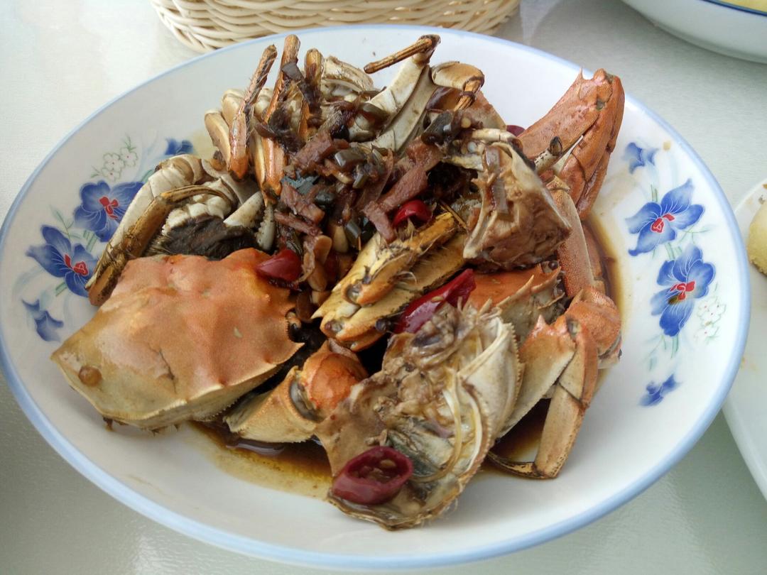 炒螃蟹