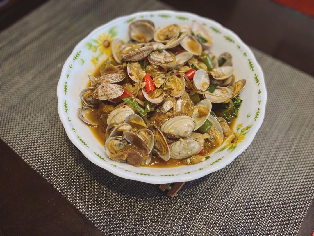 ㊙️自制花甲粉丝煲比外卖还好吃