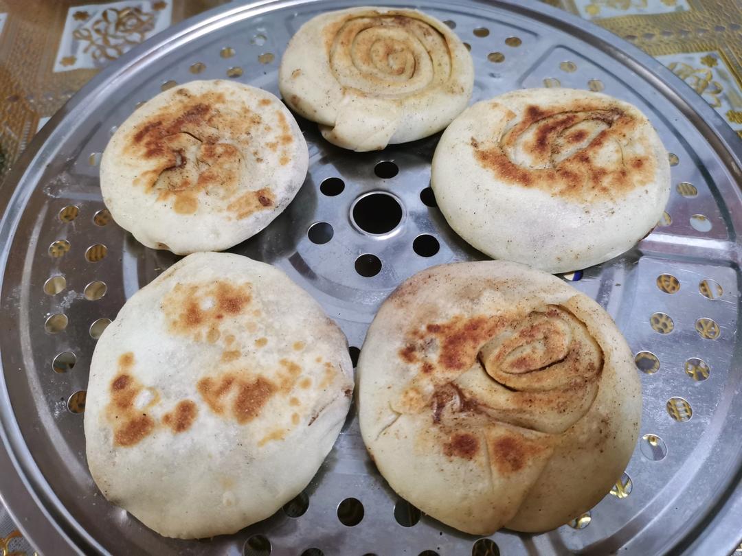 五香烧饼 平底锅版 附细节视频详解
