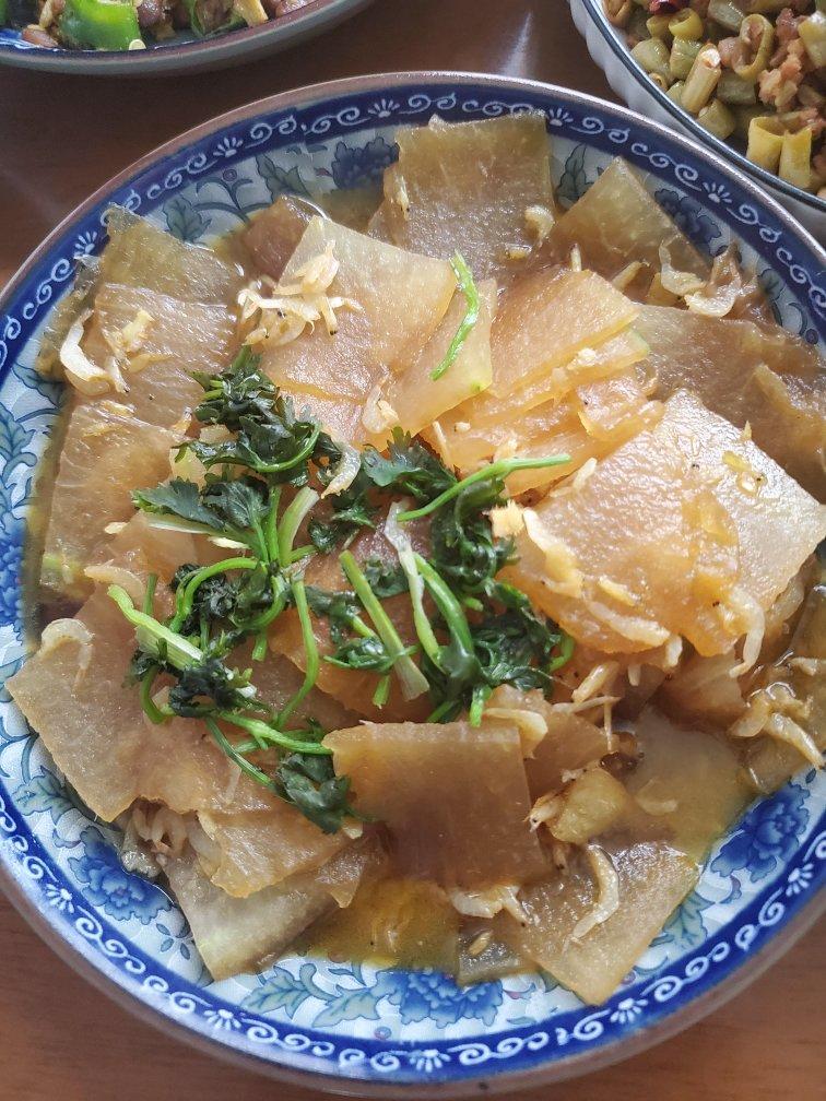 虾皮炒冬瓜