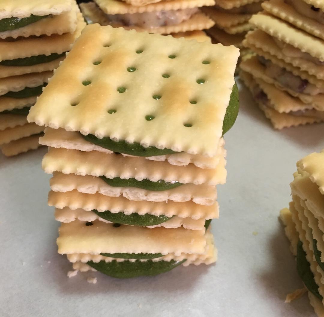拉丝牛轧饼干（原味 花生 芝士 抹茶 蔓越莓5种口味）