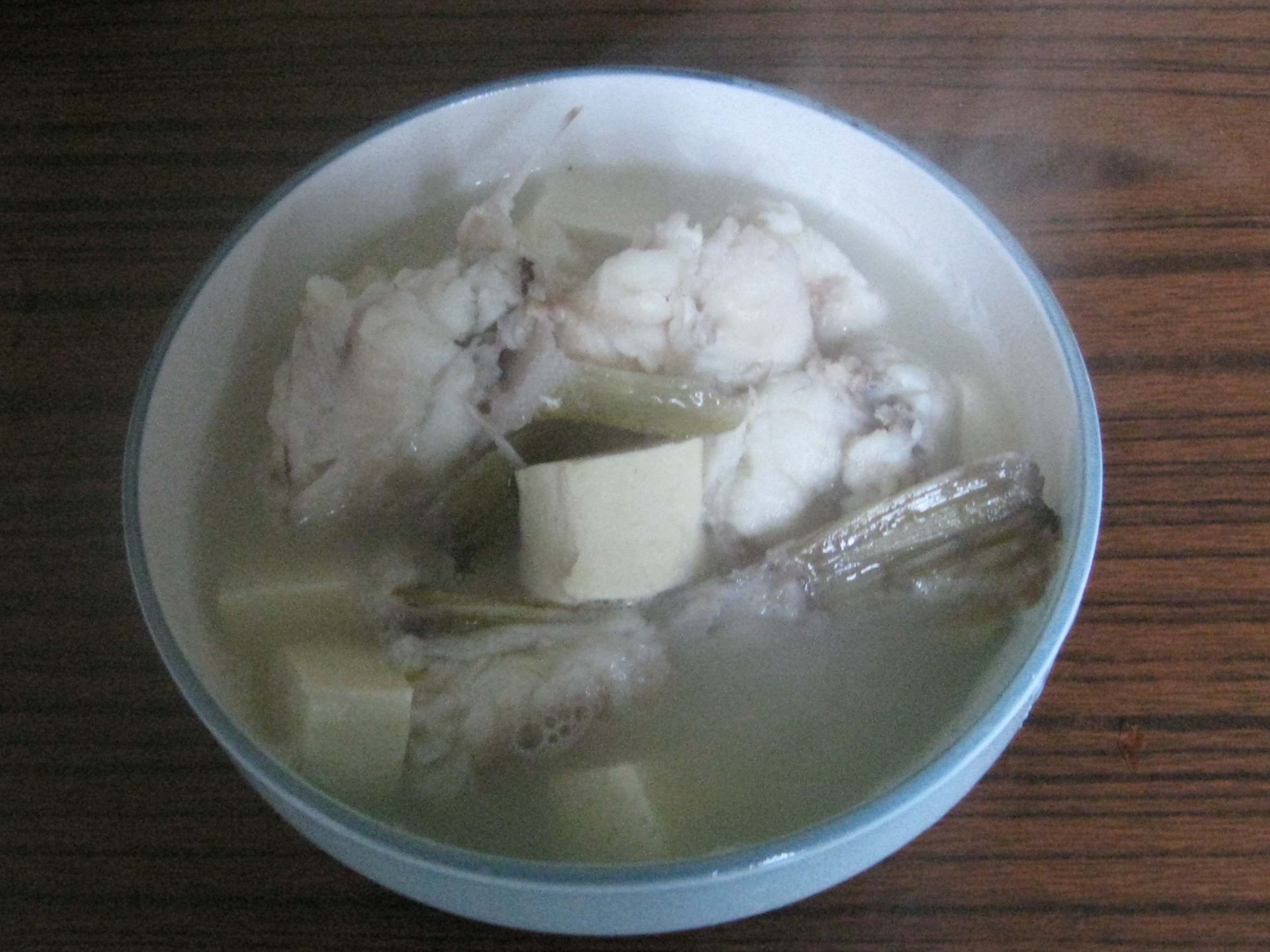河豚豆腐汤