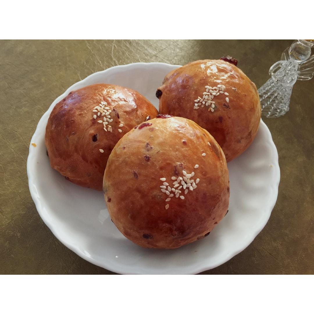 蔓越莓乳酪面包