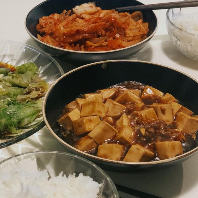 不放肉也超下饭的葱焖豆腐