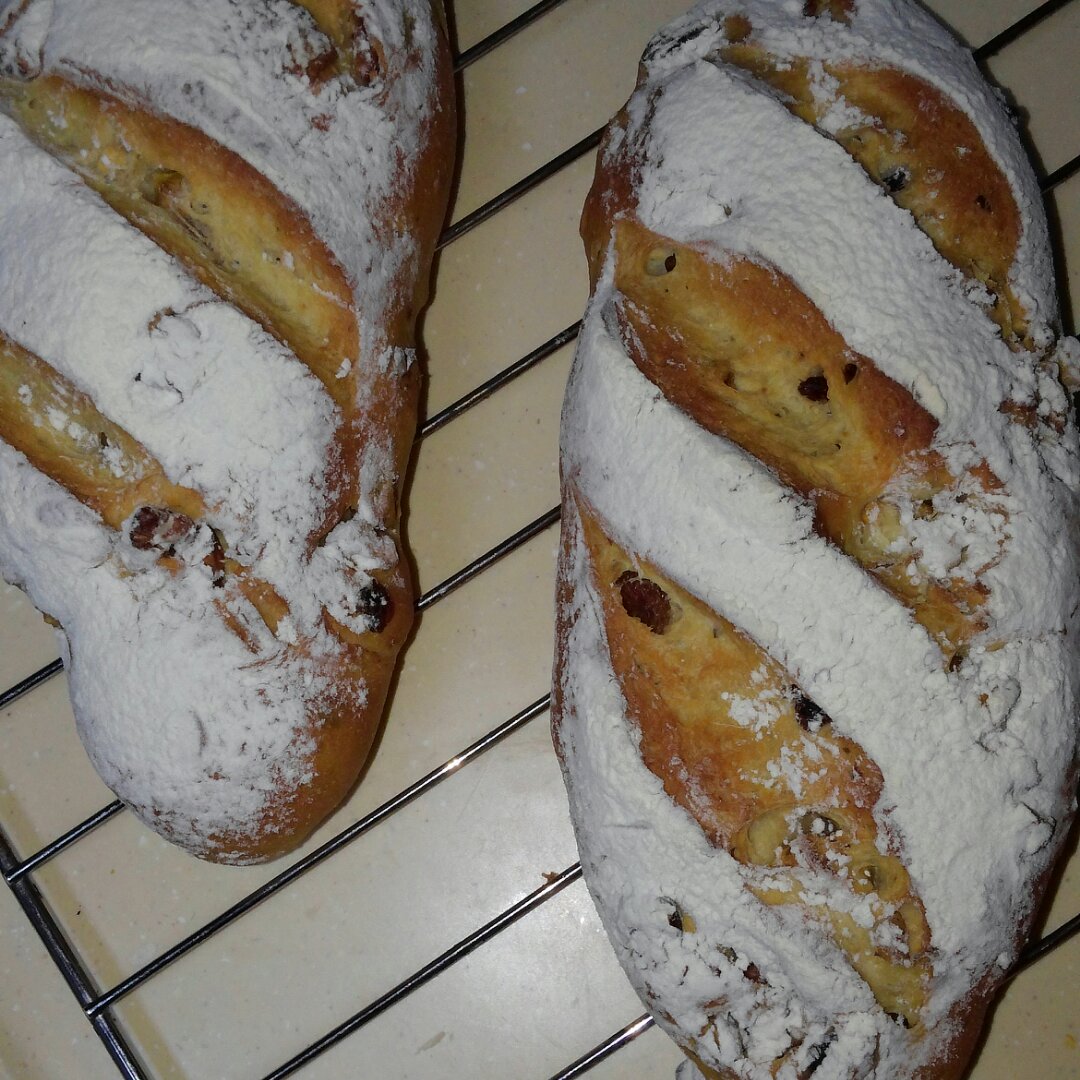 全麦核桃包～软欧包