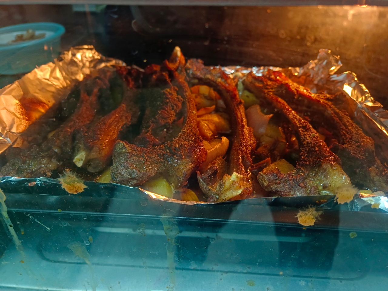 超好吃的烤羊排烤箱版