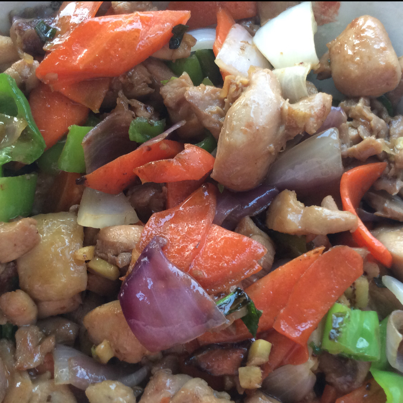 辣炒鸡腿肉 Spicy Fried Chicken