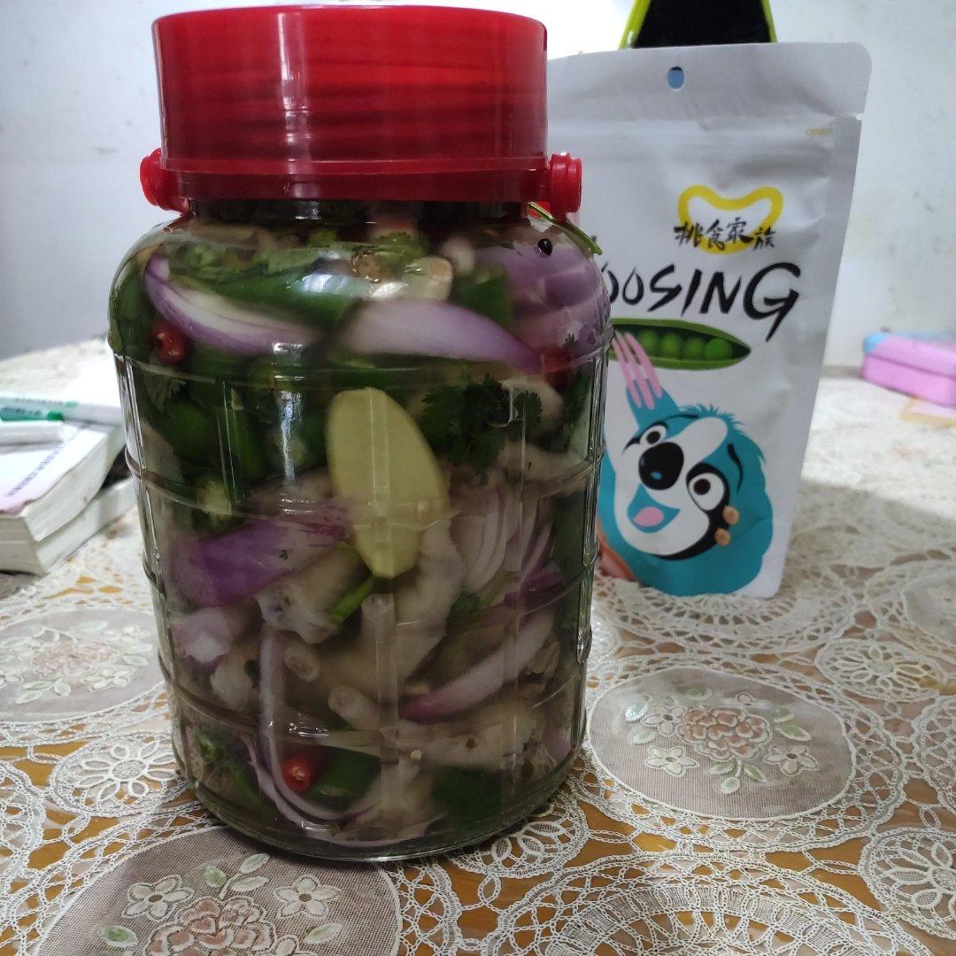 柠檬泡椒凤爪