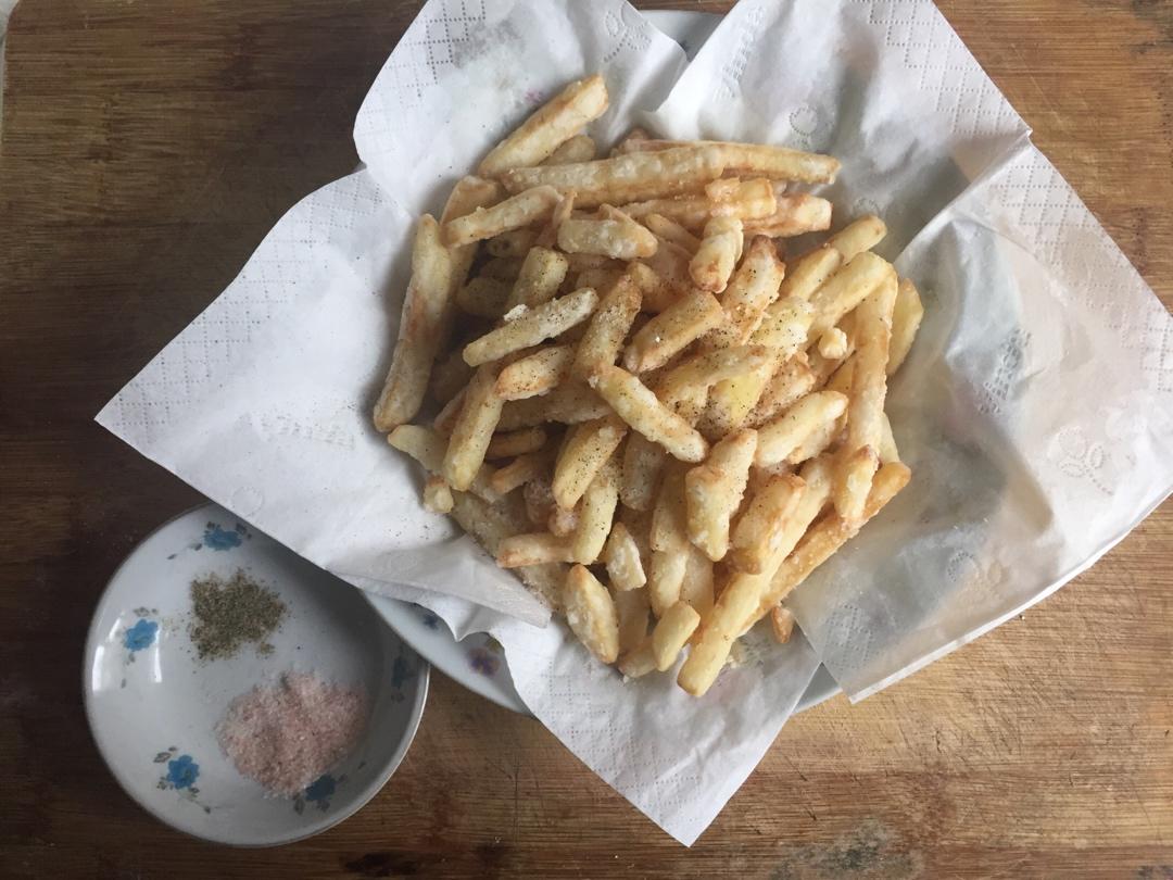 炸土豆条
