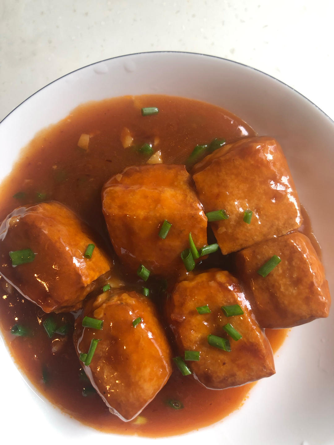 油豆腐酿虾滑