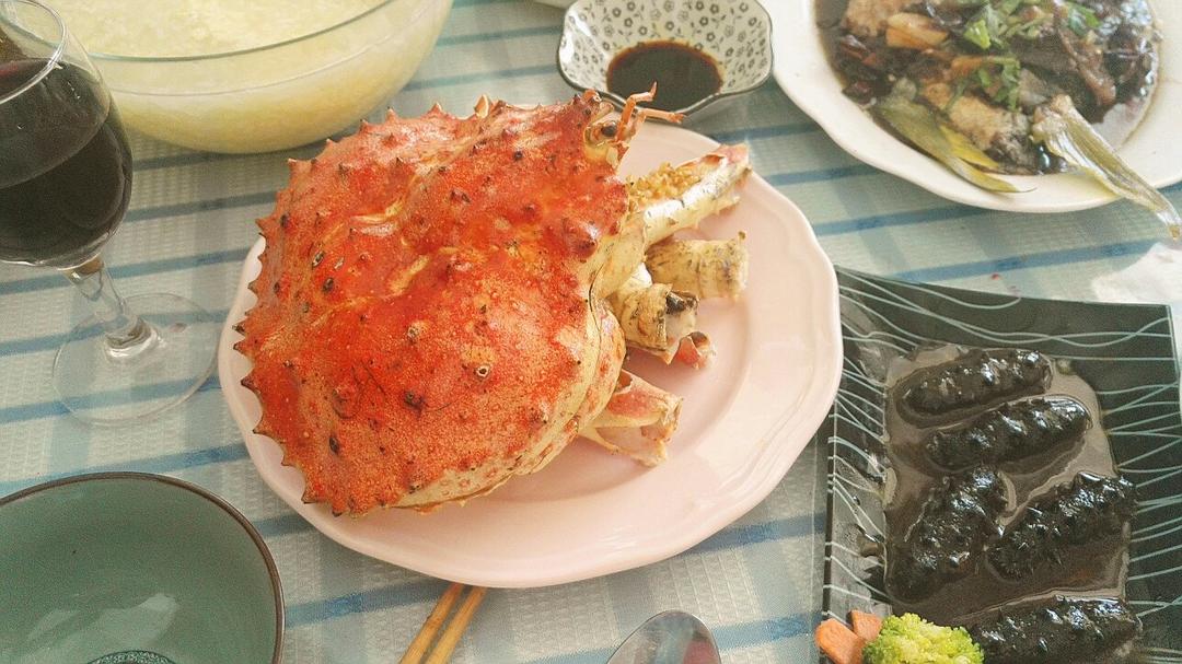 帝王蟹两吃-2018年夜饭【曼食慢语】