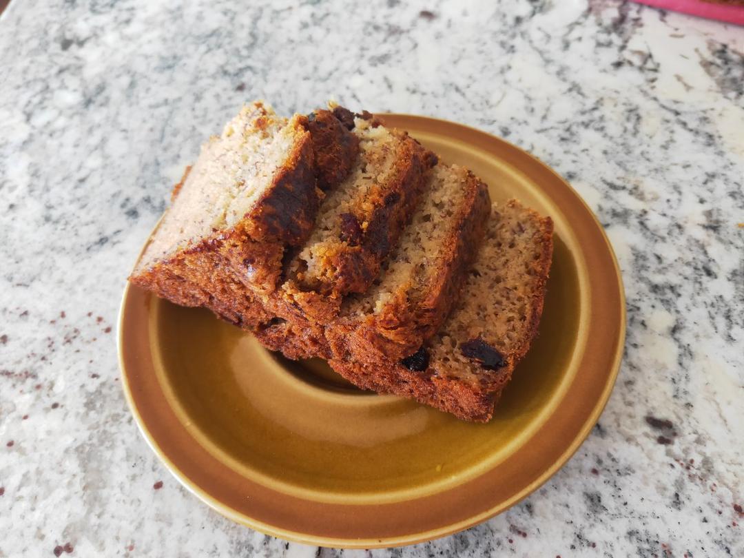 墨西哥朋友家祖传的超好吃的香蕉蛋糕【Banana Bread】