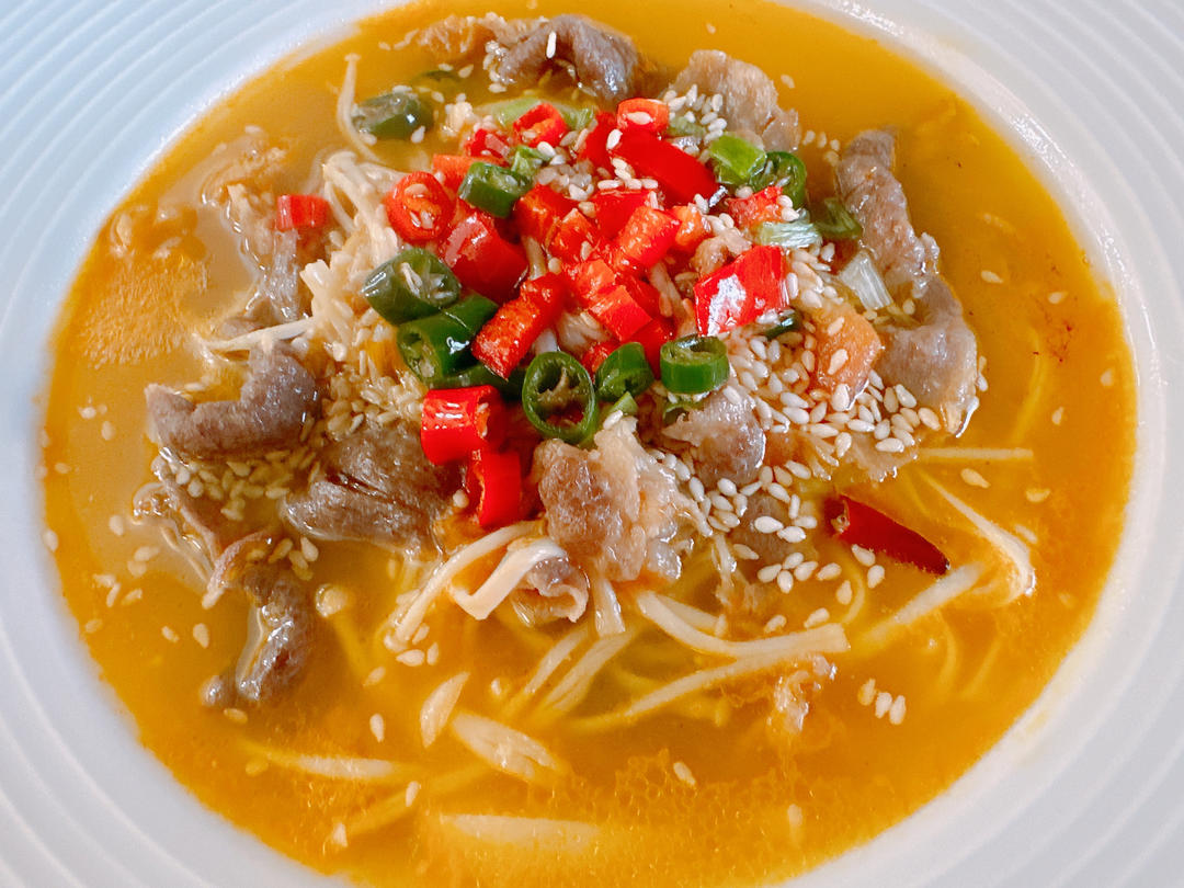 酸汤肥牛（超简单）