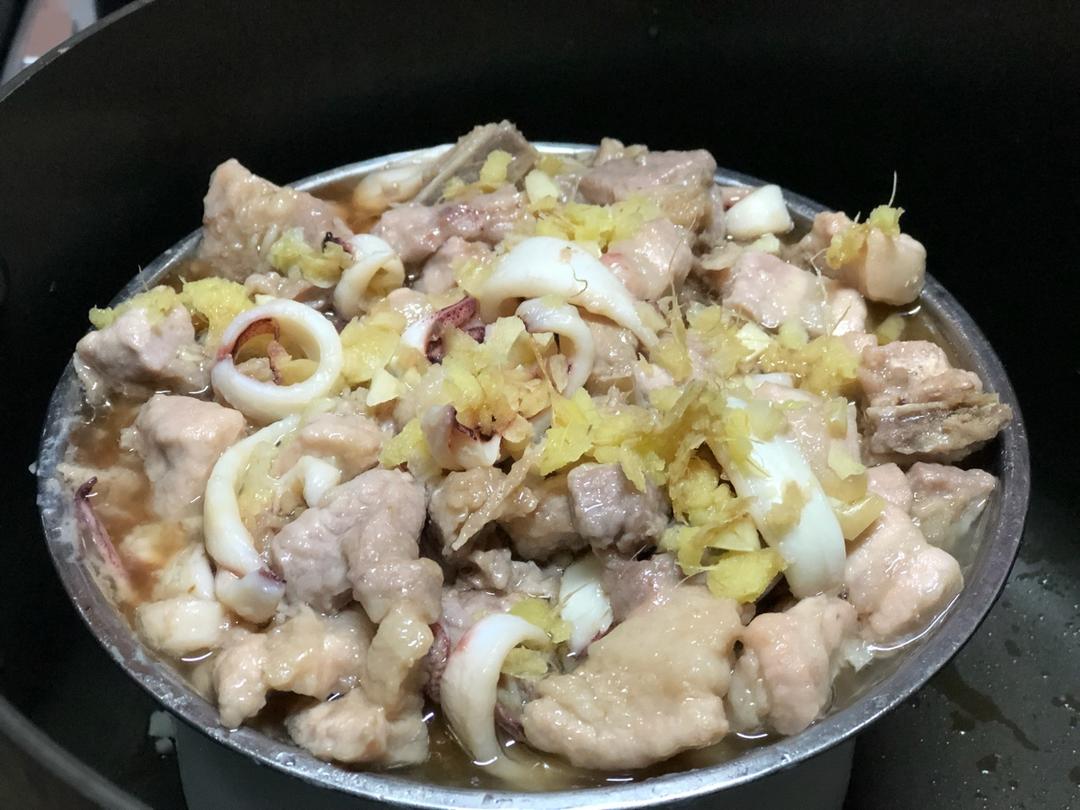 【阿爷厨房】三丝蒜蓉蒸三叉骨