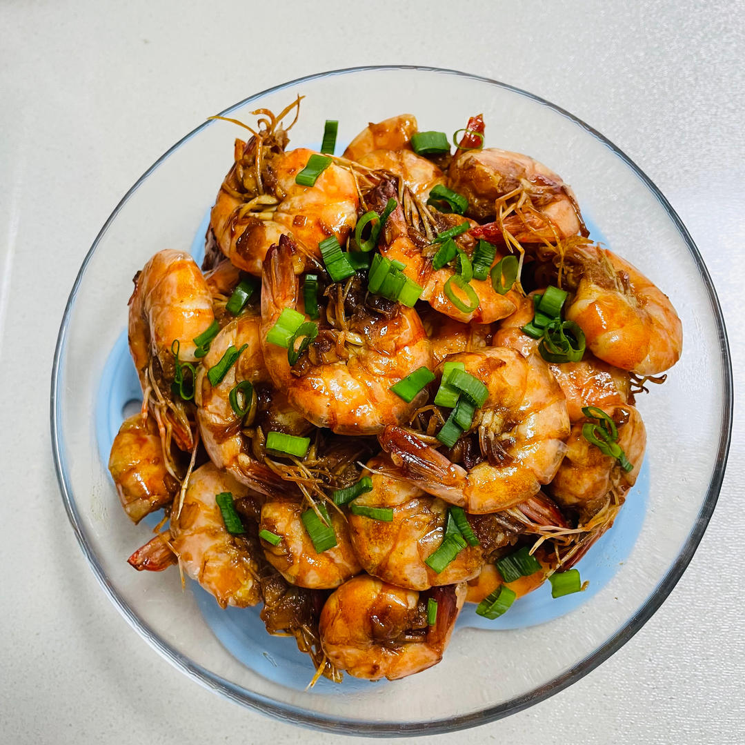 家庭版油焖大虾