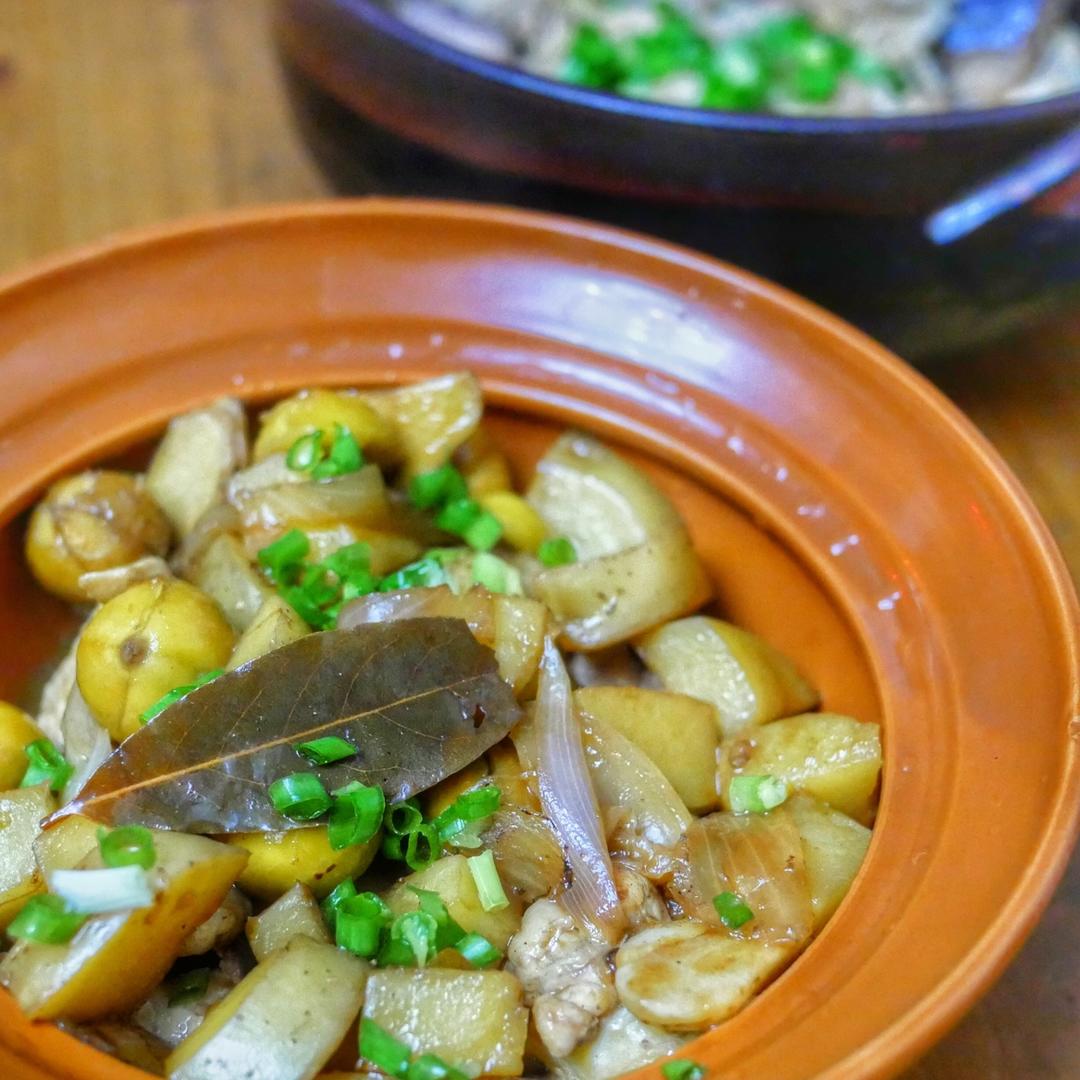 栗子土豆烧鸡