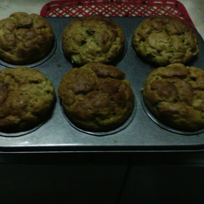 香蕉酸奶麦芬（无油无糖）——附传统法麦芬开裂Tips