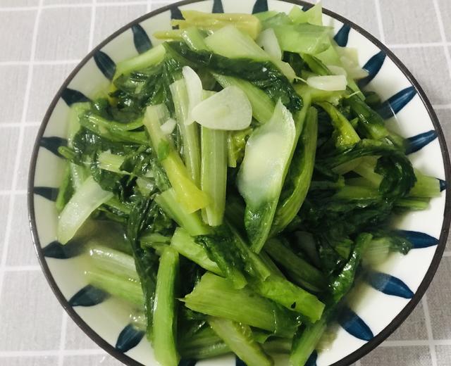 清炒油麦菜