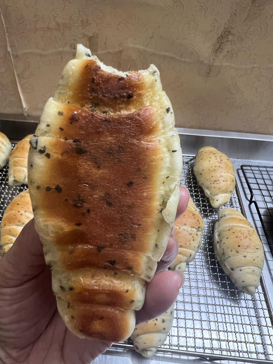 双种 花椒叶&原味盐面包